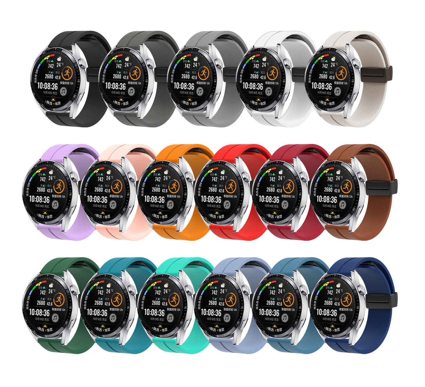 Silikonarmband "Easy Magnetic"