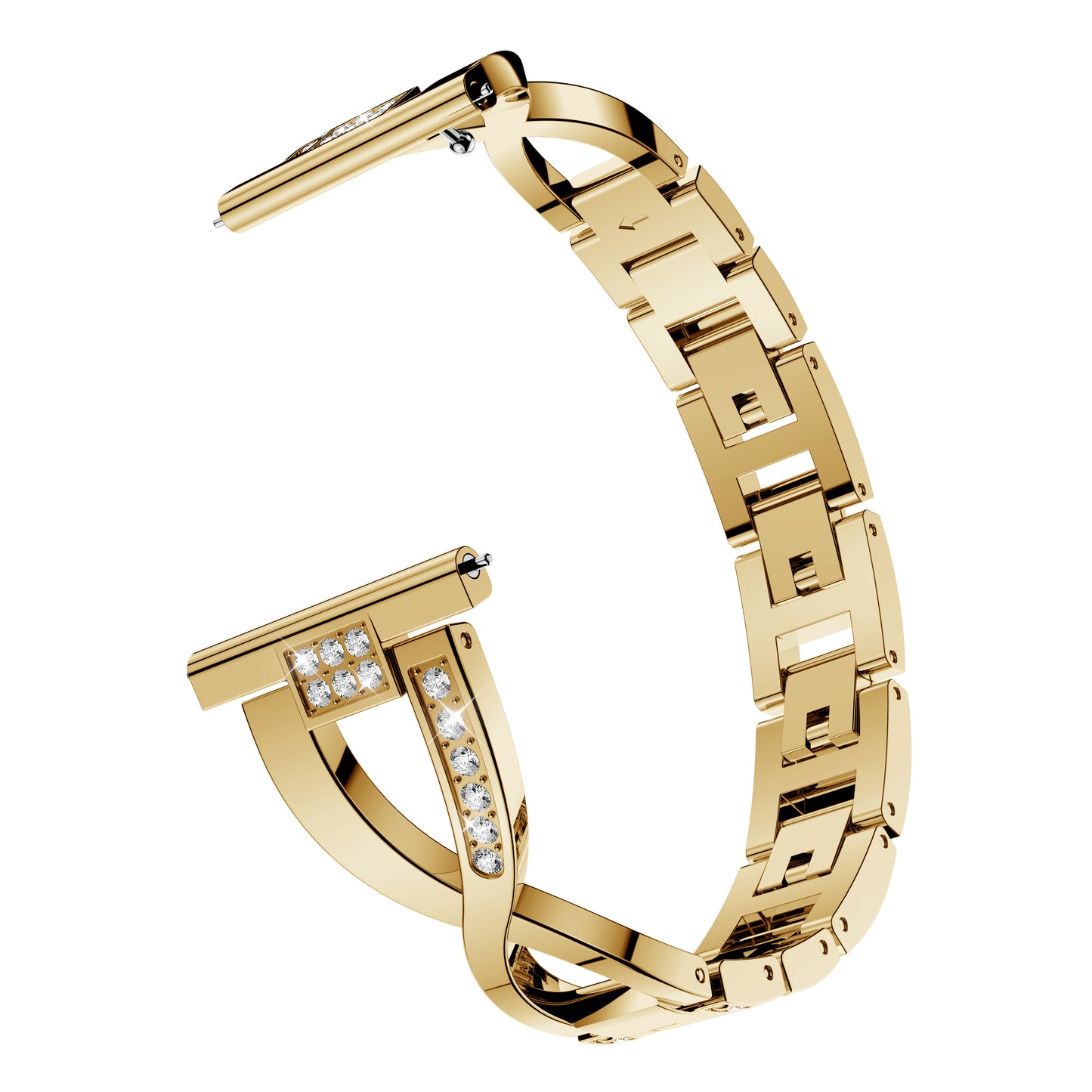 Metallarmband "Diamond X"