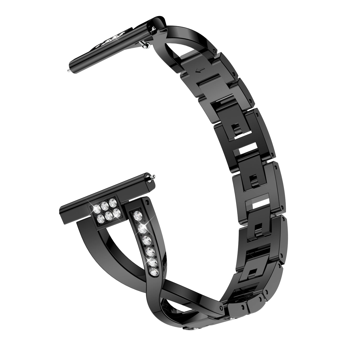 Metallarmband "Diamond X"