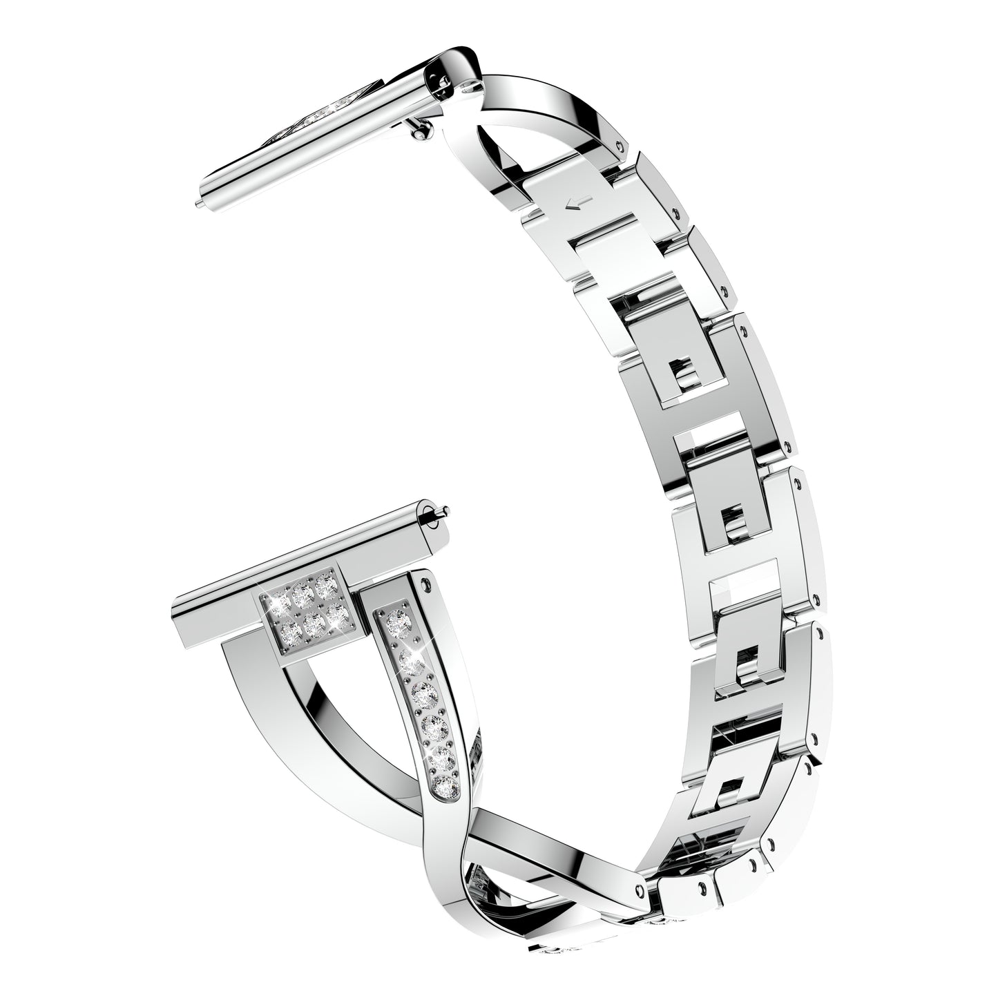 Metallarmband "Diamond X"