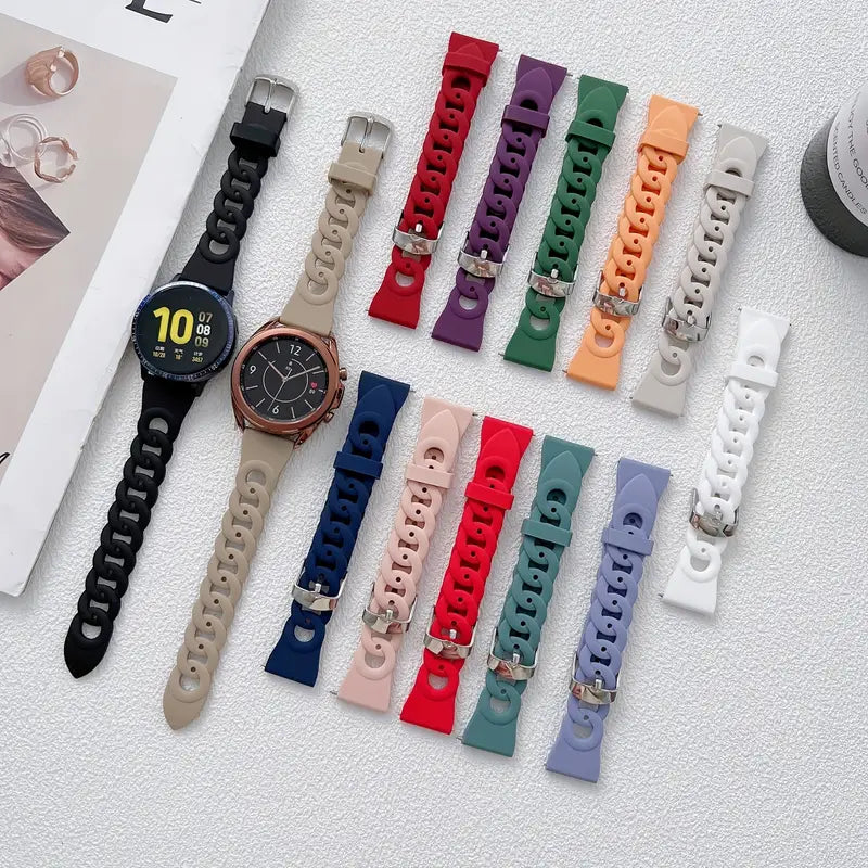 Silikonarmband "Loop"