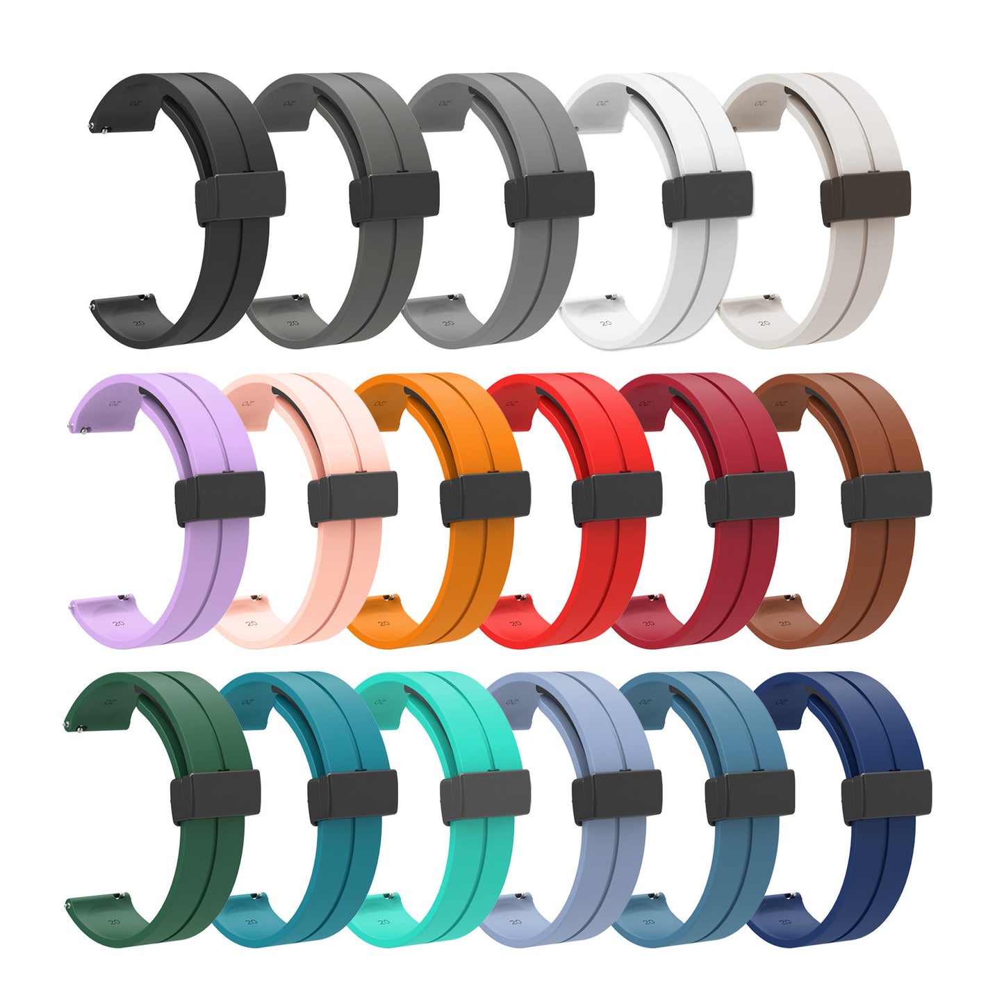 Silikonarmband "Easy Magnetic"