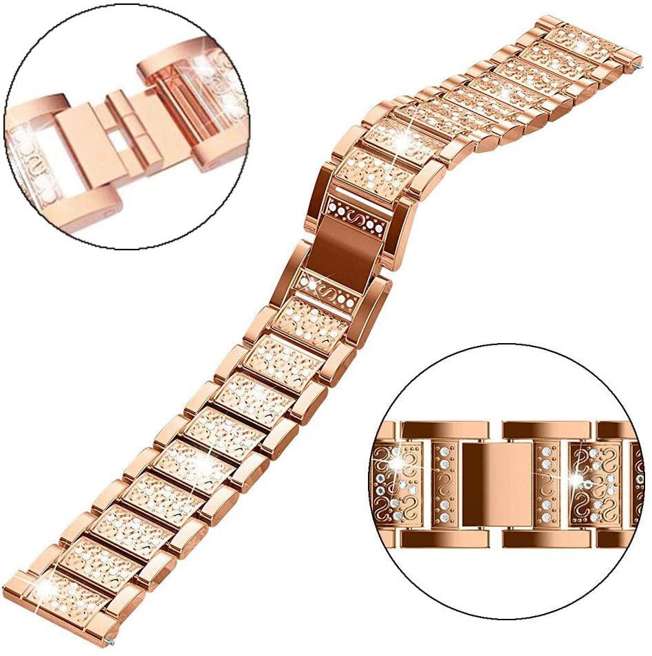 Metallarmband "Diamond S"