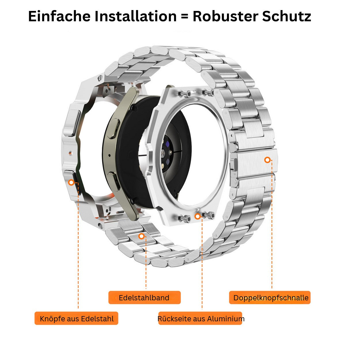 Fullcover Stahlgehäuse "Protect 7"