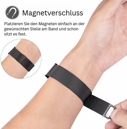 Metallarmband "Magnetique Mesh"