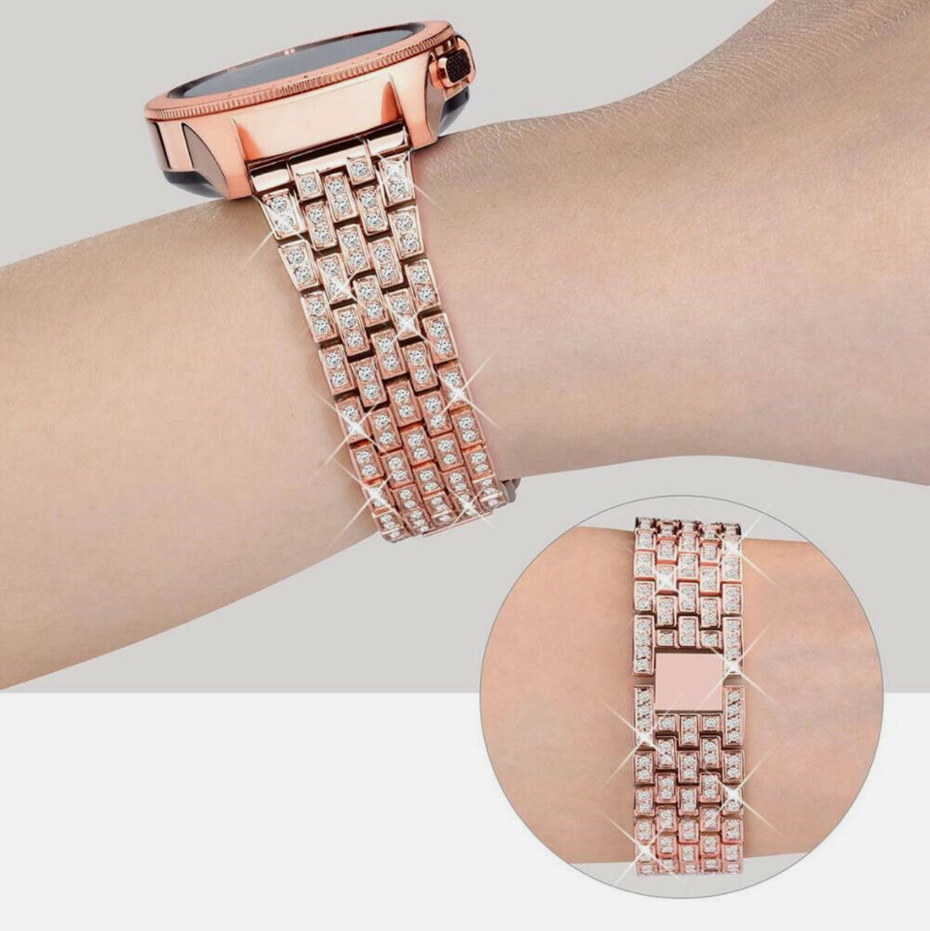 Metallarmband "Diamond Bling"