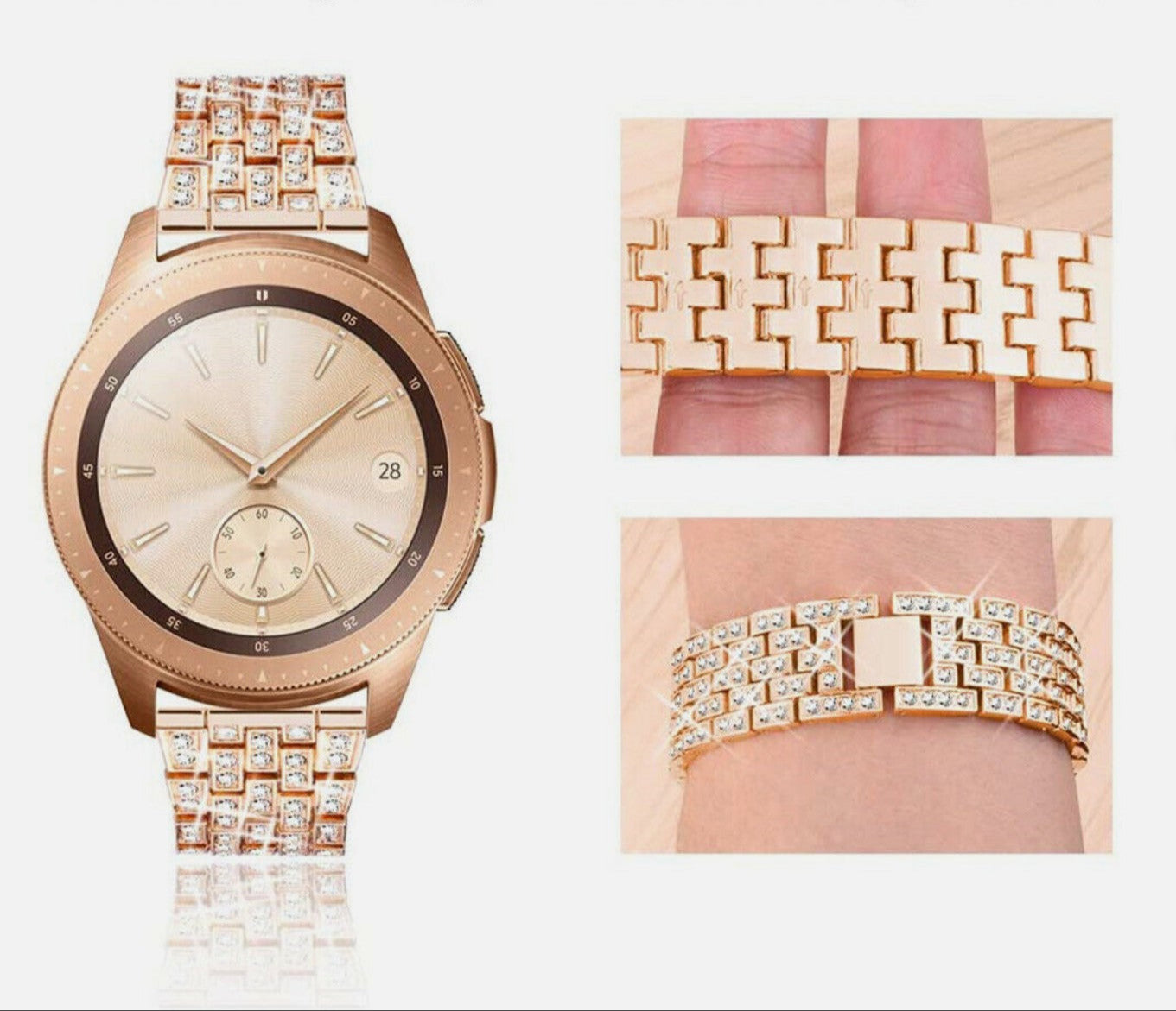 Metallarmband "Diamond Bling"