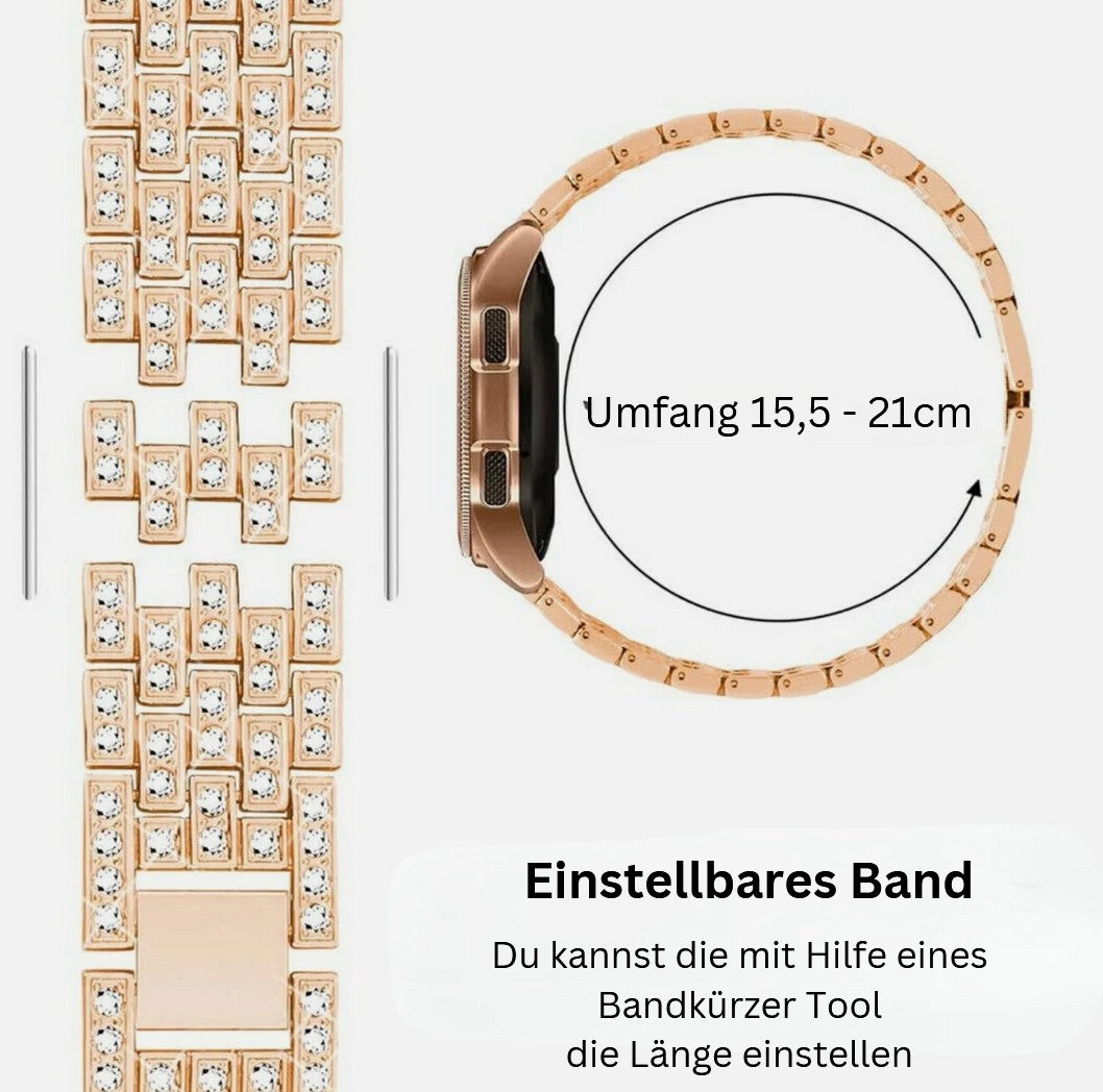 Metallarmband "Diamond Bling"