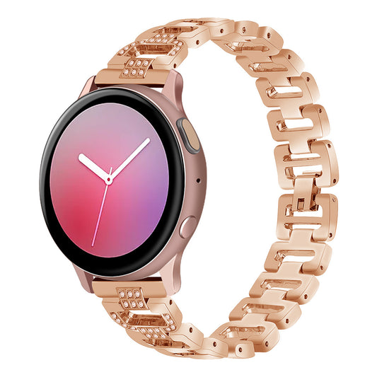 Metallarmband "Diamond D"