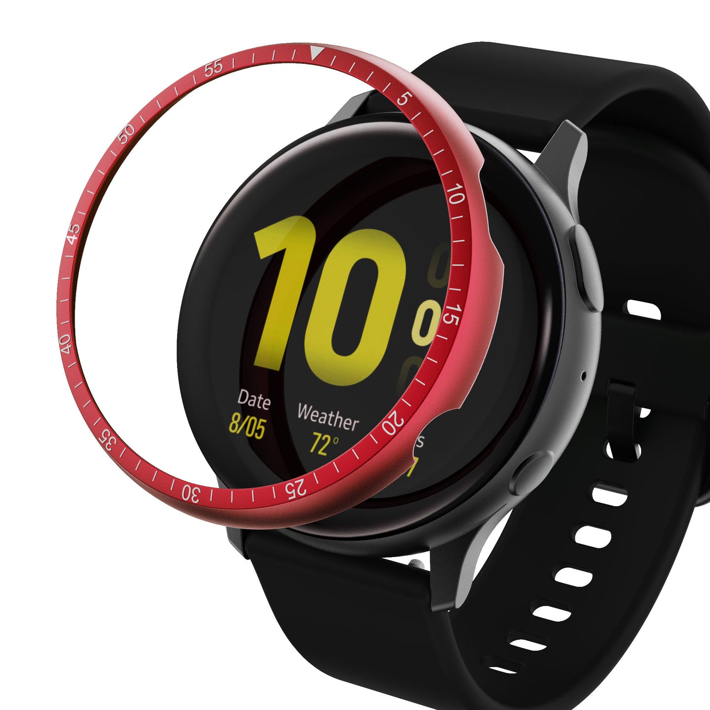 Aluminium Lünette für Galaxy Watch Active 2 (40mm/44mm)