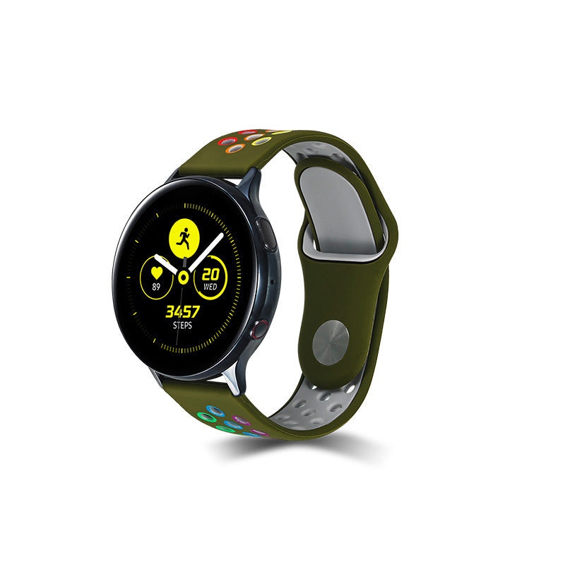 Silikonarmband " Active Push Rainbow Edition"