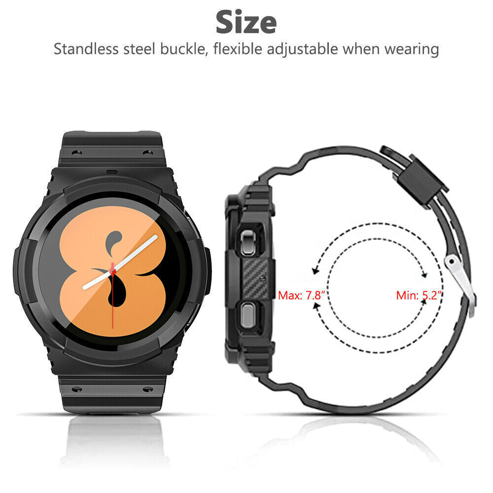 Fullcover Silikongehäuse "Siliprotect" Galaxy Watch 4 & 5